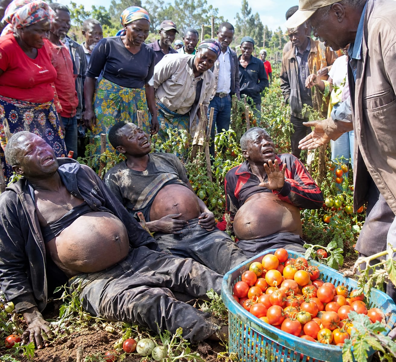 “They Kept Stealing My Tomatoes”: Mpika Farmer Reveals the Desperate Move That Left Thieves Trapped With Extremely Swollen Stomachs—Then They Begged for Help